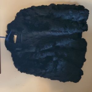 Rabbit fur jacket
